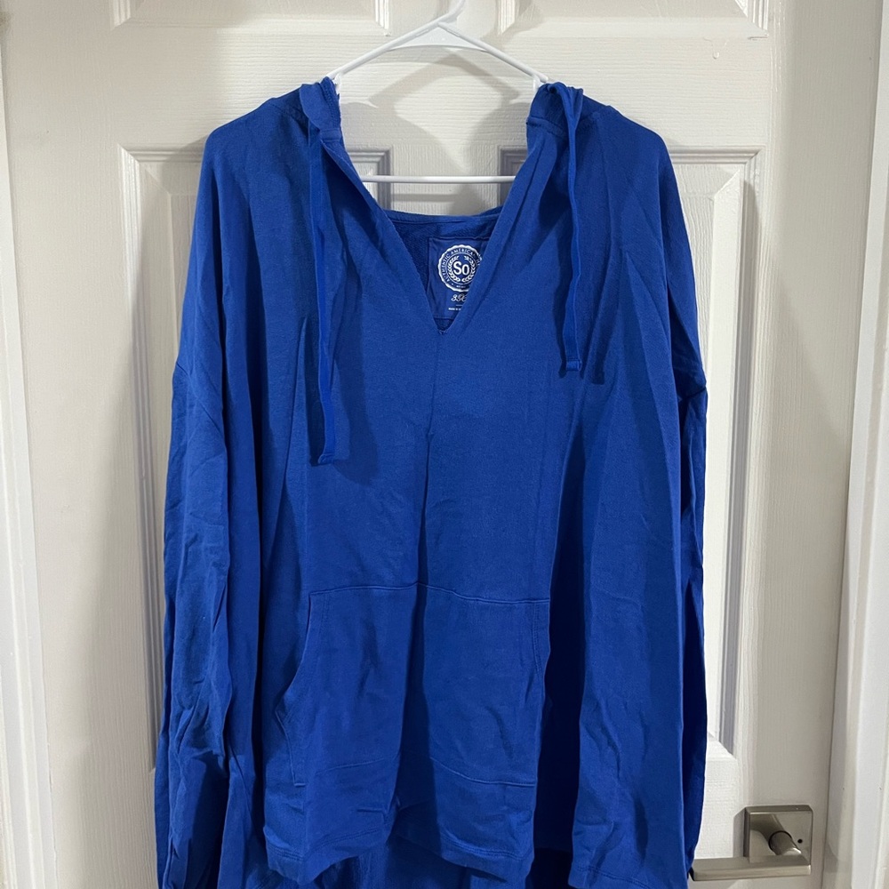 SO Blue Hoodie Sweatshirt